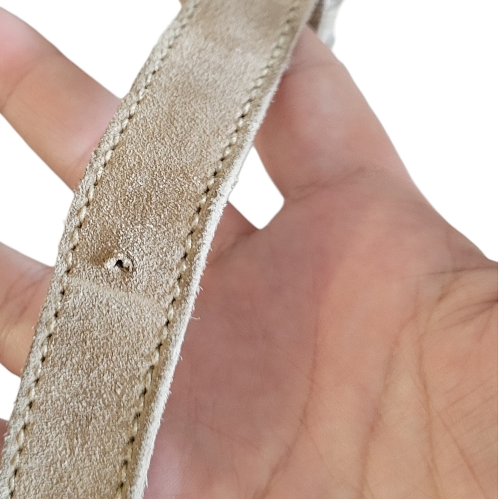Prada Beige Suede Bucket Crossbody Bag - Picture 6 of 16